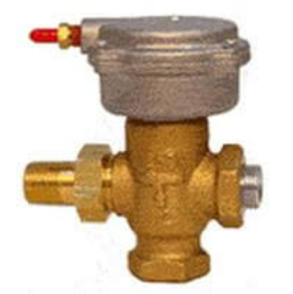 Siemens 257-02040 1/2" AF x UM 2-Way Normally Open Valve Assembly, 3-8psi, 2.5Cv - Image 1