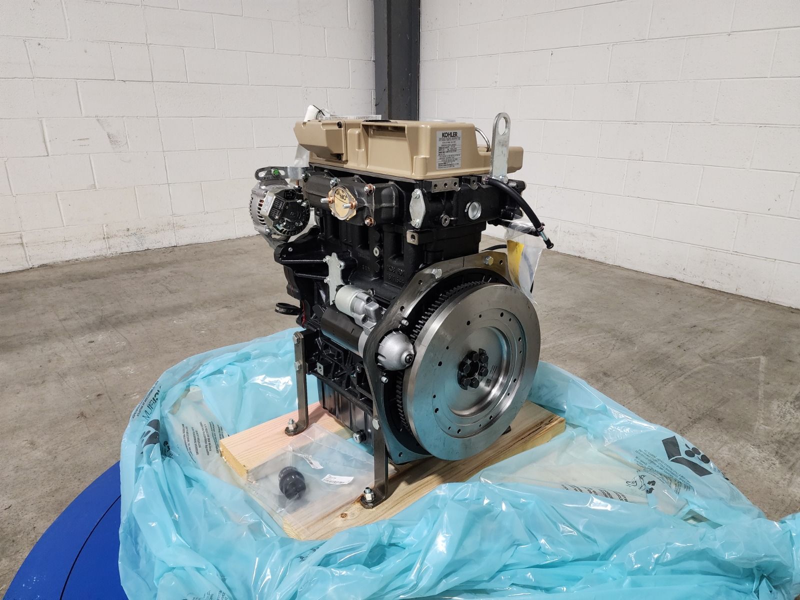 42 HP Kohler #KDI1903ESM, 3 cyl diesel generator engine, Tier 3, as is, new surplus, 2022 - Image 3