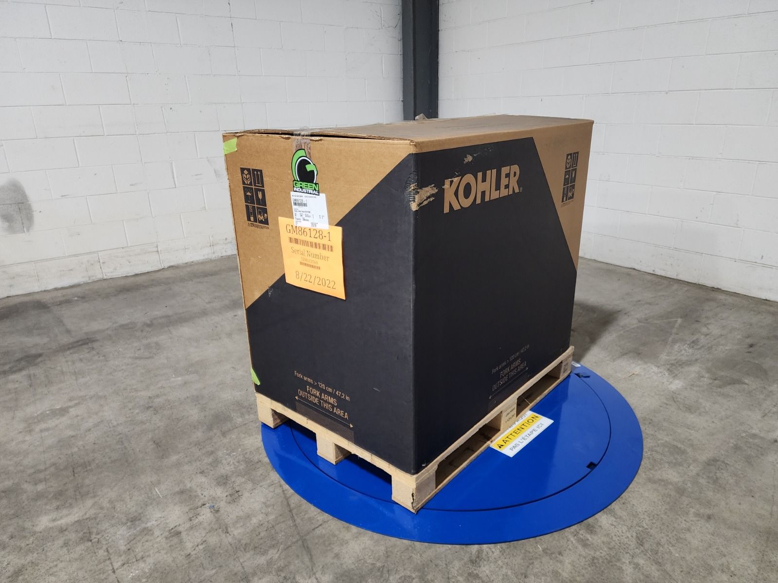 42 HP Kohler #KDI1903ESM, 3 cyl diesel generator engine, Tier 3, as is, new surplus, 2022 - Image 4