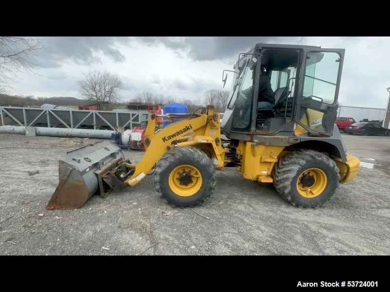 Kawasaki #45ZV-2, Wheel Loader, 1785 hours, 45.5 kW (approx. 61 HP), S/N 24064 - Image 2