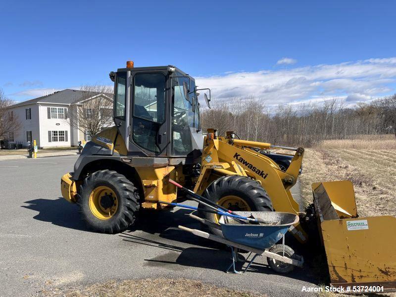 Kawasaki #45ZV-2, Wheel Loader, 1785 hours, 45.5 kW (approx. 61 HP), S/N 24064 - Image 3