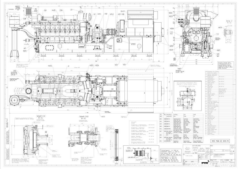 1556 KW Caterpillar #CG170-16 Cogeneration Natural Gas Generator System, 4160 Volts, 2017 unused - Image 5