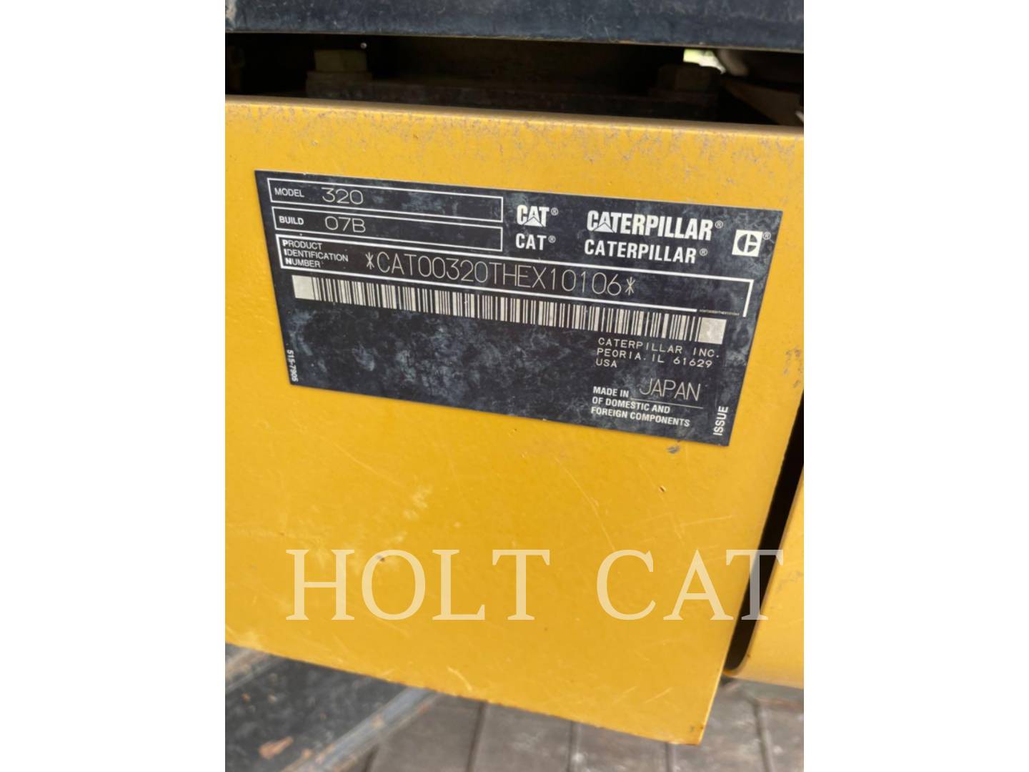 Caterpillar 320 TC, Crawler Excavator, 2774 hours, S/N: HEX10106, 2019 - Image 6