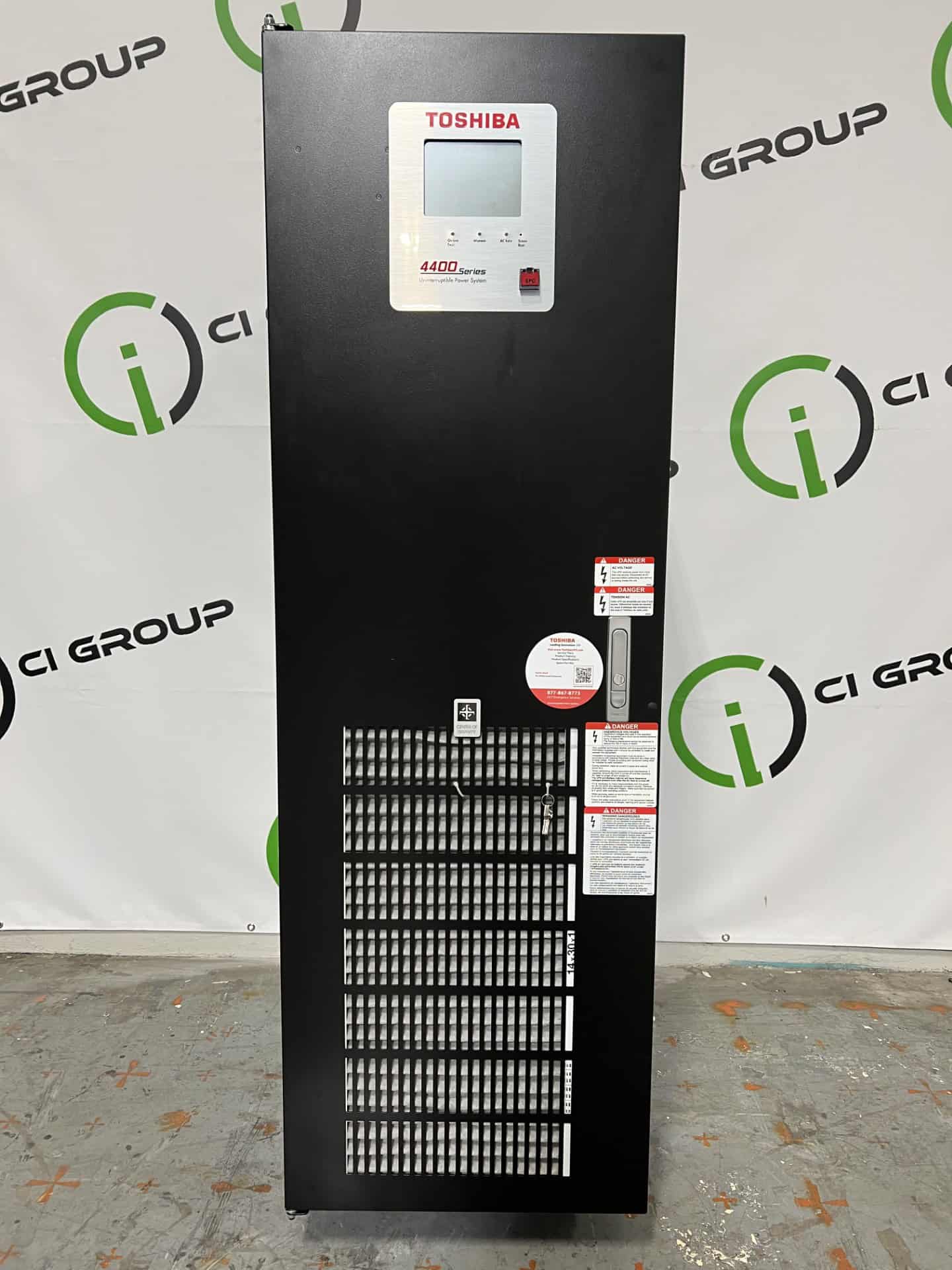 30.0 KVA Toshiba 4400 Series, uninterruptible power supplies system, 208 V.-208 Volts, refurbished - Image 1