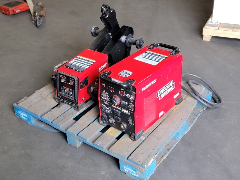 Lincoln Electric #Flextec-350X, welder with 84 dual wire feeder - Image 2