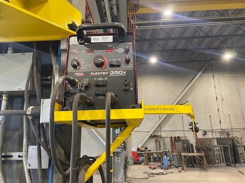 Lincoln Electric #Flextec-350X, welder with 84 dual wire feeder - Image 8