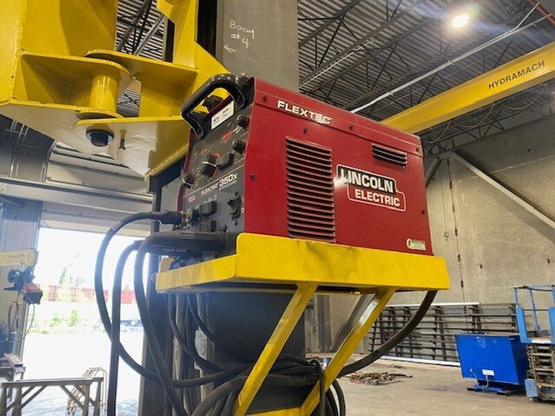 Lincoln Electric #Flextec-350X, welder with 84 dual wire feeder - Image 9