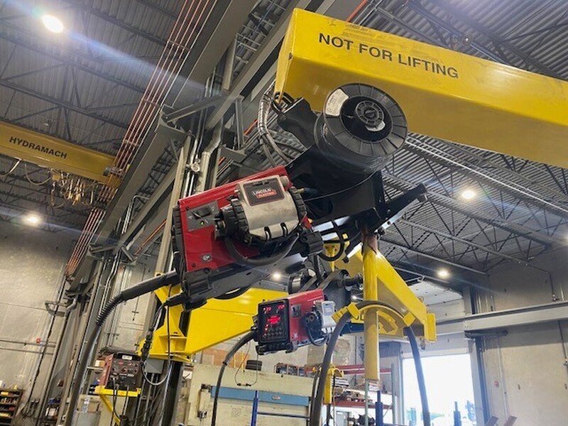 Lincoln Electric #Flextec-350X, welder with 84 dual wire feeder - Image 10