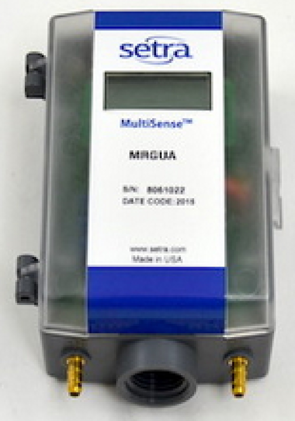 Setra MRGUA Multi-Range General Pressure Transducer, & plusmn;1.0%, 0-5" WC - Image 1