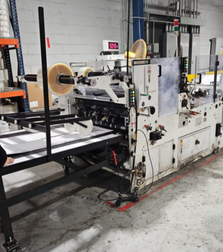 Window Patcher, Winpak #WPA-1000DSV, Servo motor driven feeder timing belt system, 2018 - Image 1