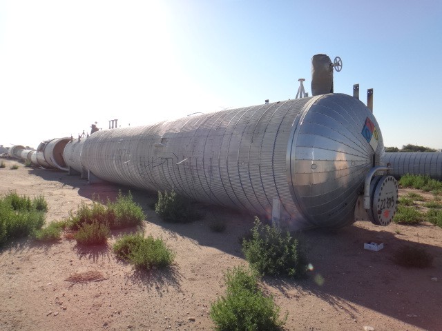 17420 gallon 96" ID x 516" -8", horizontal, G.a. Mosites Company G.A. Mosites Co., SA 516 70 Mat' l, MAWP 75 - Image 3