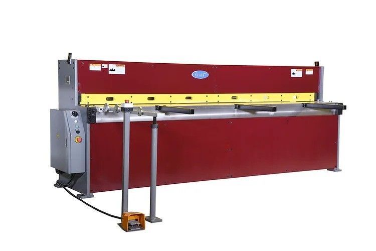 14 gauge x 10' GMC #HS-1014MD, heavy metal shear, 26" Back Gauge, 5.5 HP, 18 SPM, 60" squaring arm, (2) 24" - Image 1
