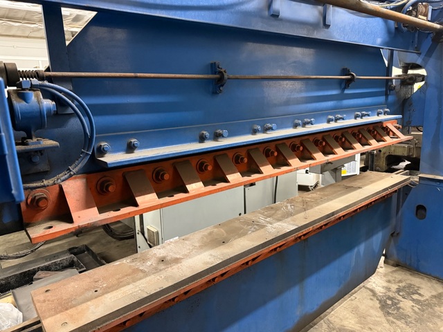 45 Ton, Heim #45-10, flanged bed mechanical press brake, 10' overall, 110" between housing, 2" stroke, 12" - Image 5