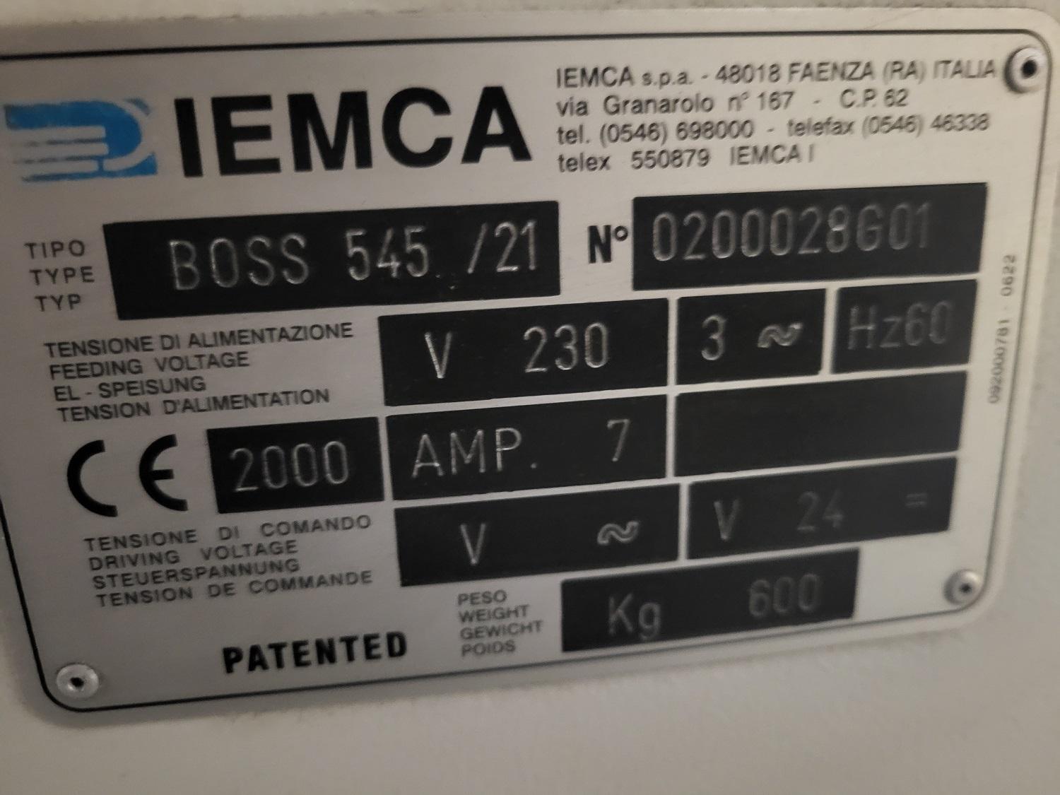 Iemca #Boss-545/21, barfeed, 6' length, manual included, 2000 - Image 5