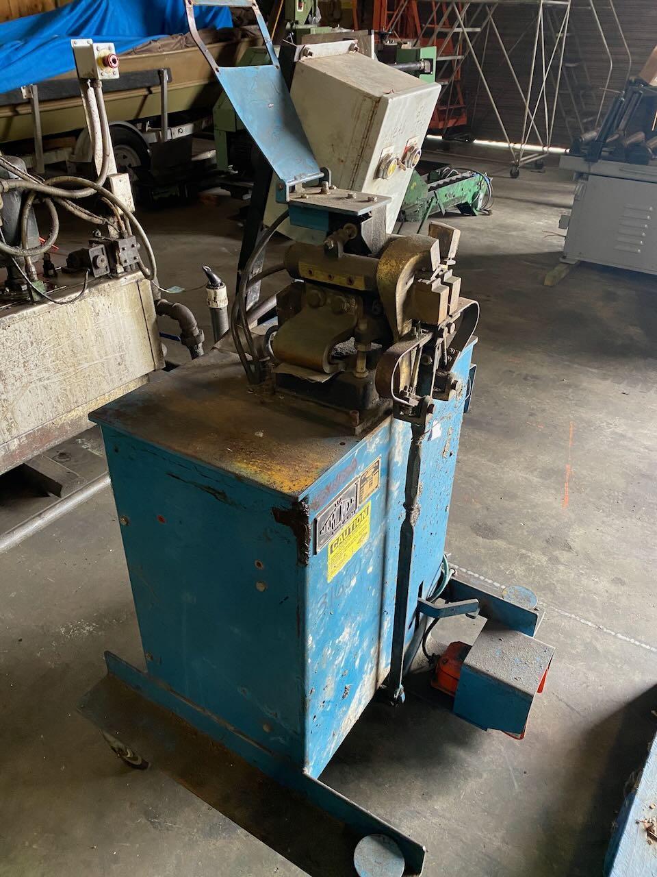 Microweld #J5S, butt welder, .060"-.250" wire diameter, 100 amps, 22 KVA, 230 V. - Image 4