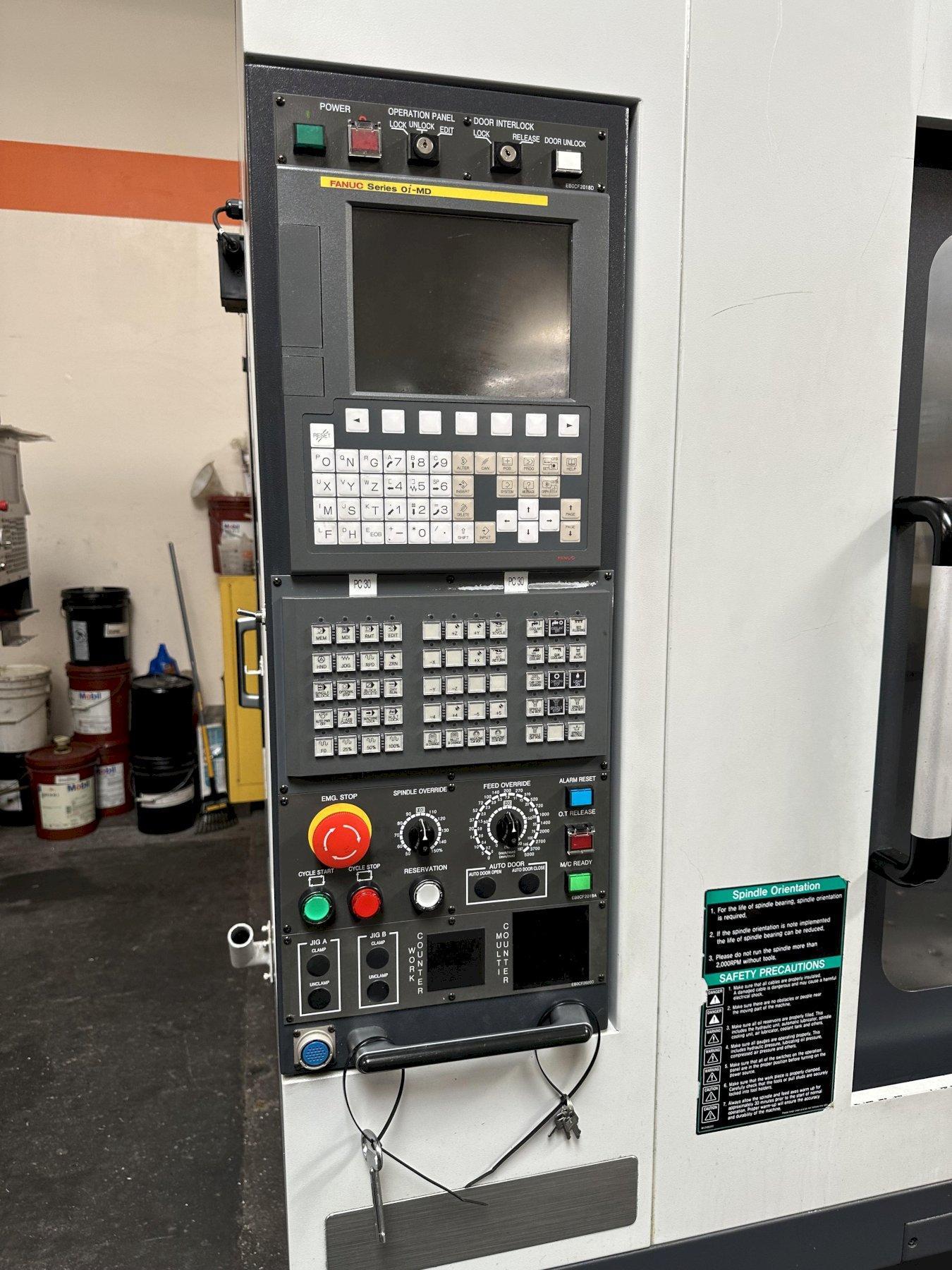 Samsung, SMEC #MCV-380TD, vertical machining center, 20 automatic tool changer, 21" X, 15" Y, 14" Z, 12000 - Image 2