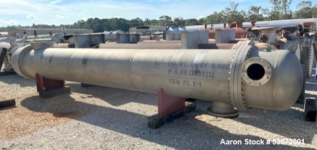 1459 sq.ft., 103 psi shell, 127 psi tube, Southern Stainless Steel Shell & Tube Heat Exchanger, 2020 - Image 1