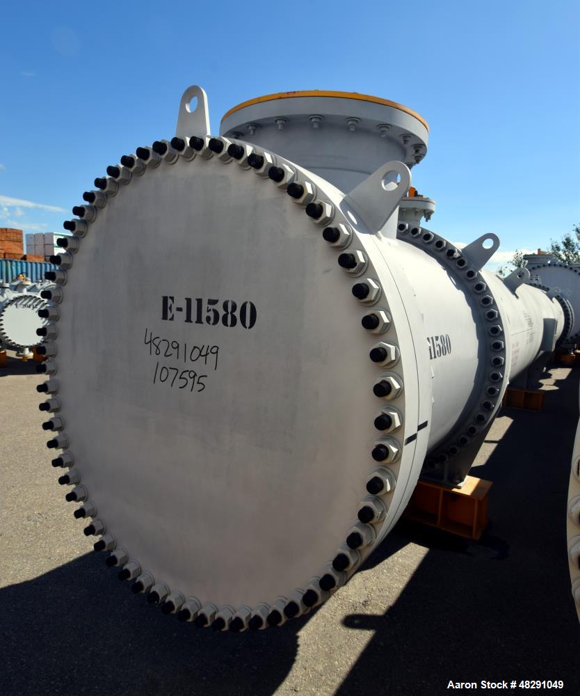 8254 sq.ft., 527 psi shell, Ilsung Corporation, Single Pass Shell & Tube Heat Exchanger, 139 psi, 3/4" - Image 1