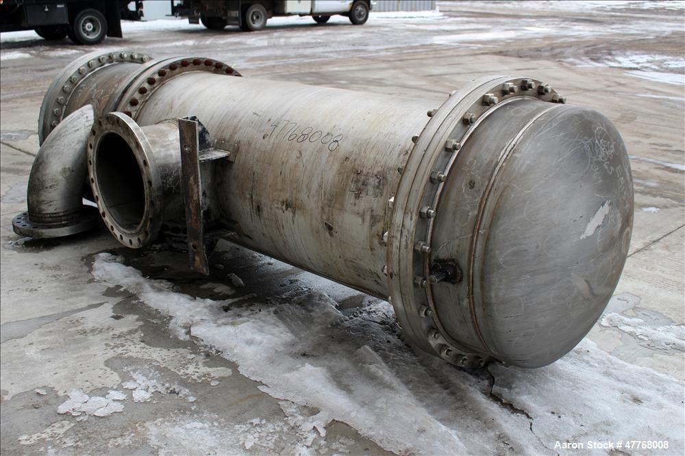 1200 sq.ft., 75 psi, ALCO, Heat Exchanger, Size 35.96, 1-32-52 H, 3/4" diameter x 8' long 316 Stainless steel - Image 4