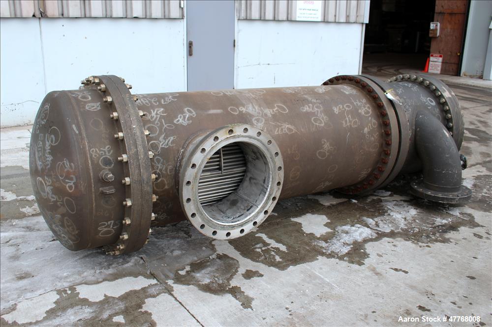 1200 sq.ft., 75 psi, ALCO, Heat Exchanger, Size 35.96, 1-32-52 H, 3/4" diameter x 8' long 316 Stainless steel - Image 5