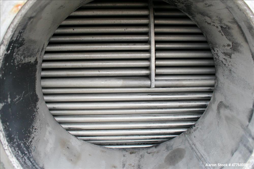 1200 sq.ft., 75 psi, ALCO, Heat Exchanger, Size 35.96, 1-32-52 H, 3/4" diameter x 8' long 316 Stainless steel - Image 8