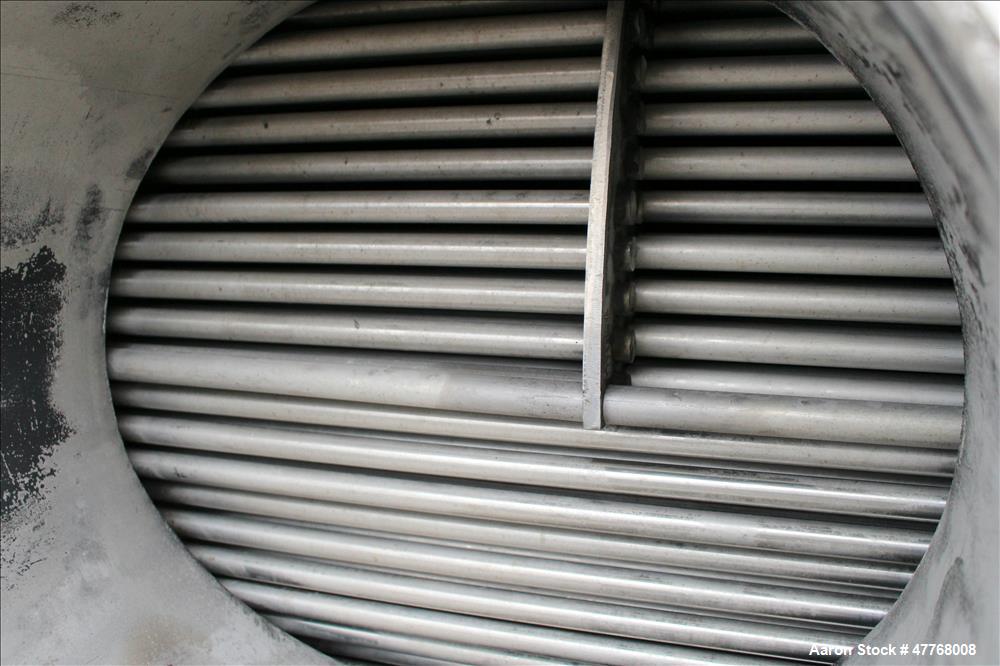 1200 sq.ft., 75 psi, ALCO, Heat Exchanger, Size 35.96, 1-32-52 H, 3/4" diameter x 8' long 316 Stainless steel - Image 9