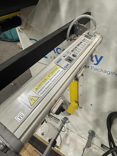 12" Doctor Machine, Accraply Standford #DM12, fife web guide, splice table, 1640 FPM, 2019 - Image 10