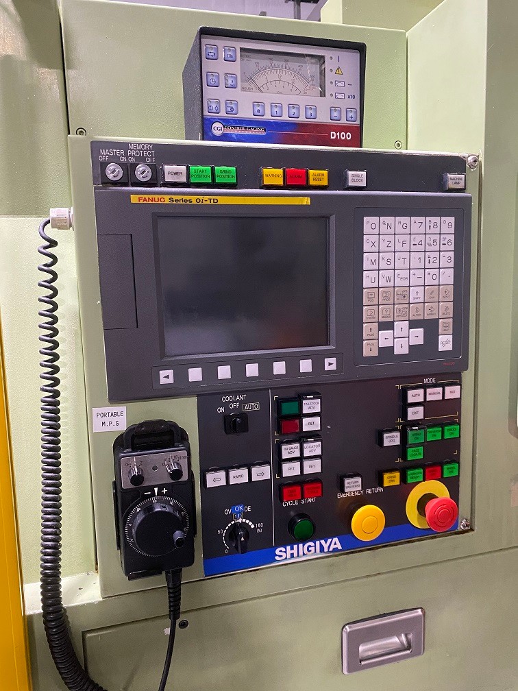 11.8" x 19.6" Shigiya #GPS-30B.50, cylindrical outside dimension grinder, Fanuc Oi-TD CNC Control, 2014 - Image 3