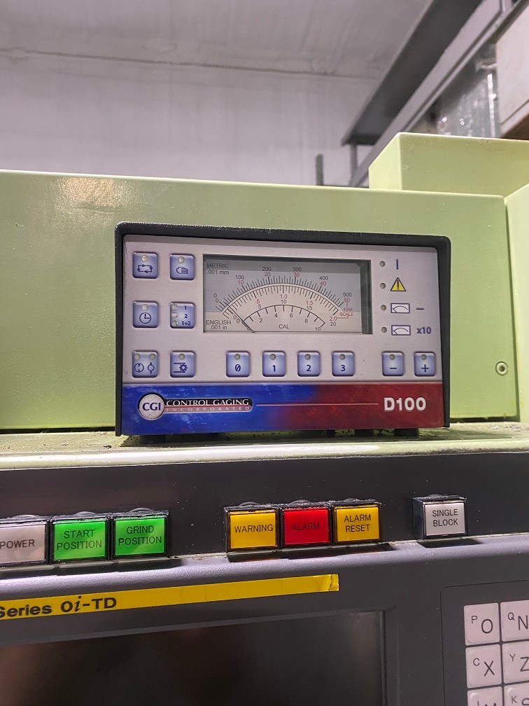 11.8" x 19.6" Shigiya #GPS-30B.50, cylindrical outside dimension grinder, Fanuc Oi-TD CNC Control, 2014 - Image 5