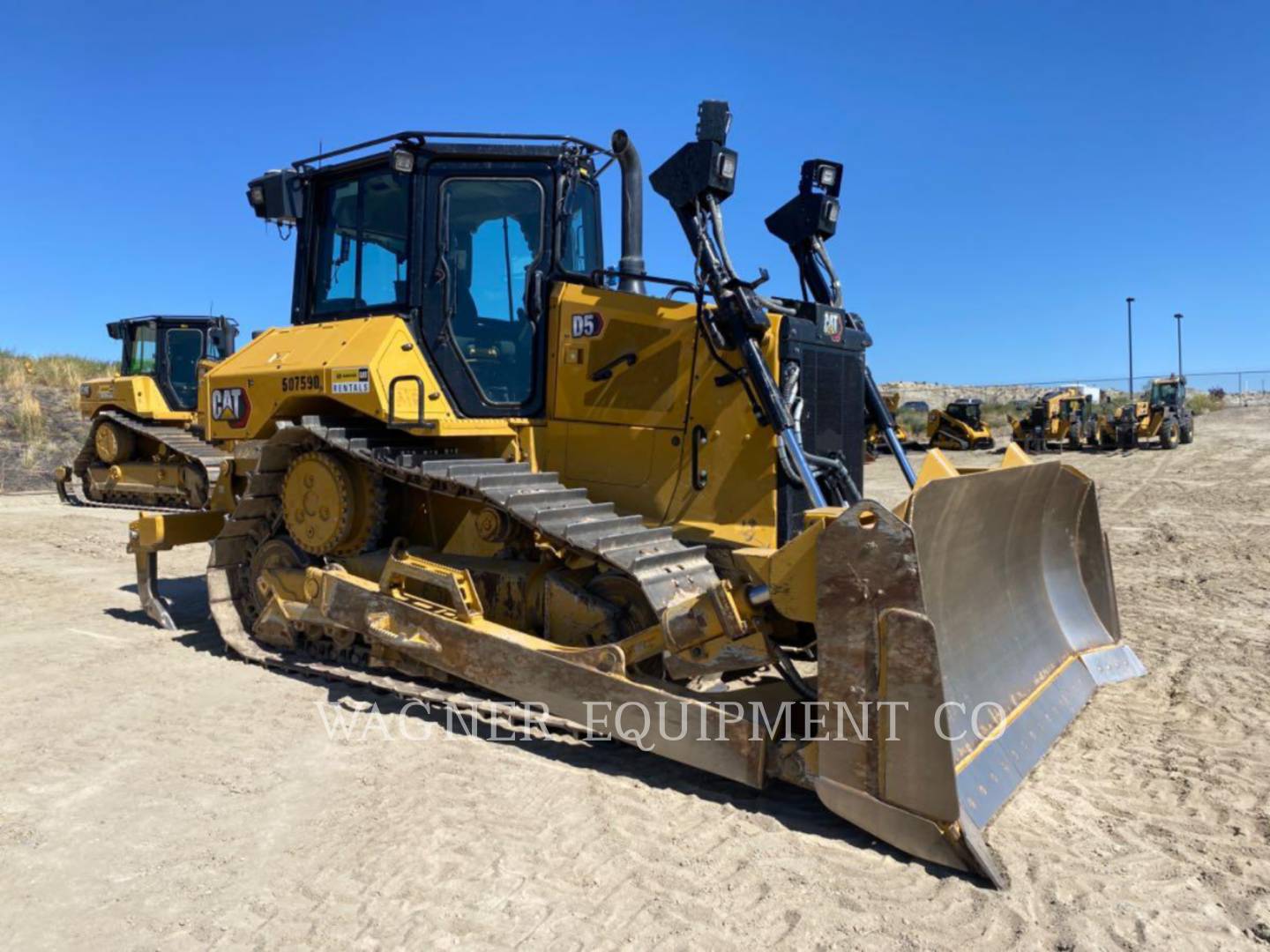 Caterpillar D5, Crawler Dozer, 1092 hours, S/N: HR701004, 2022 - Image 2