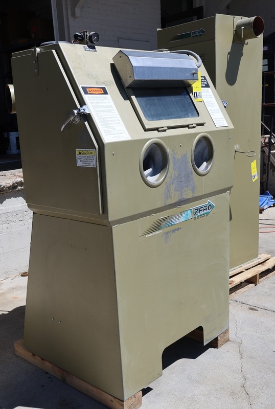Clemco #BNP55-60CR &DF, blast cabinet, 2009 - Image 8