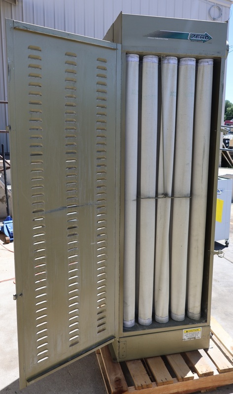 Clemco #BNP55-60CR &DF, blast cabinet, 2009 - Image 10