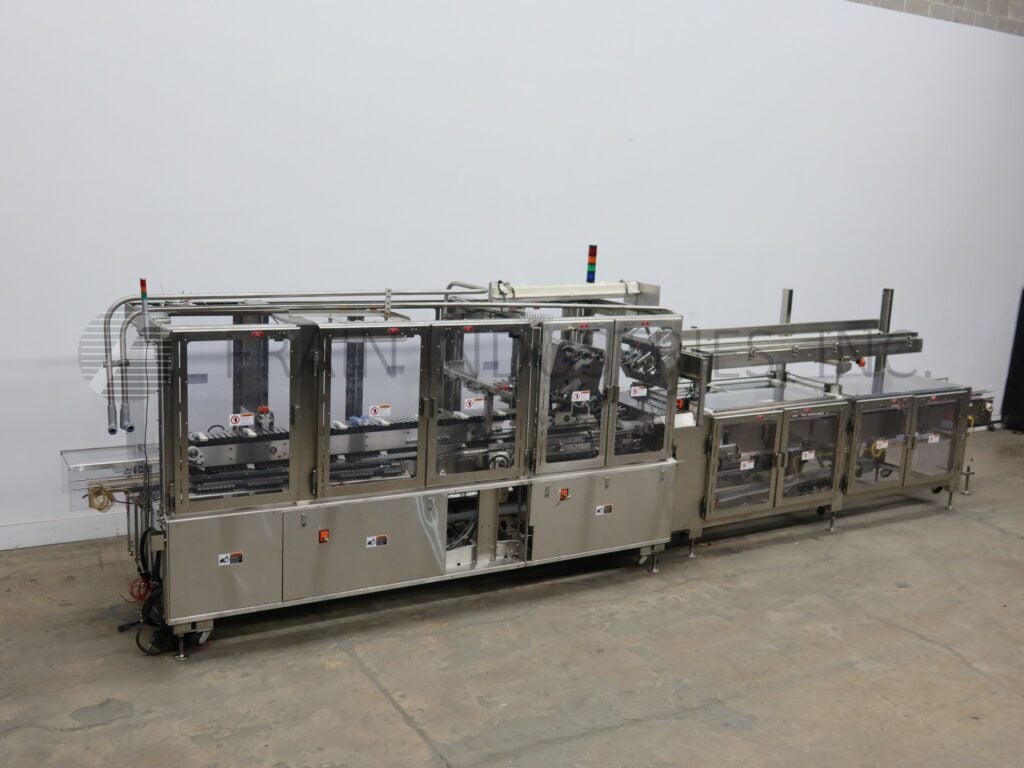 Adco Manufacturing Inc #12WAS-2DO-WD, automatic, continous motion, Sstainless steel, wrap around, hot melt - Image 1