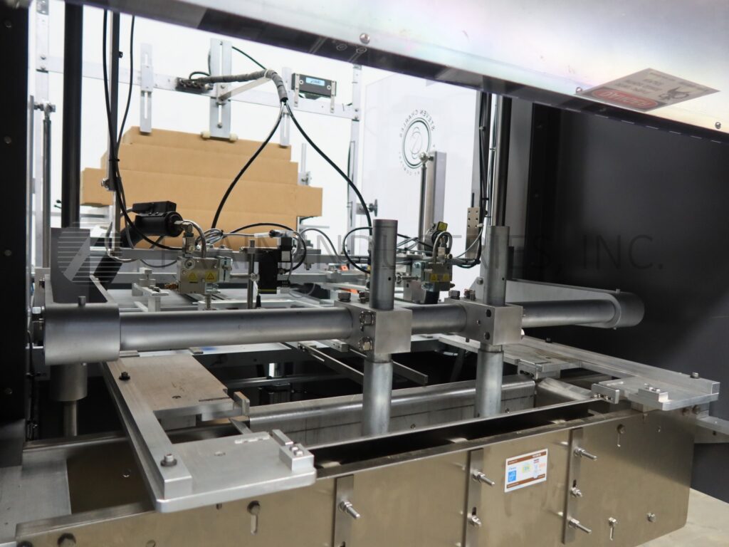 Automatic dual head tray former, Delkor #751, up to 75 trays per minute - Image 2