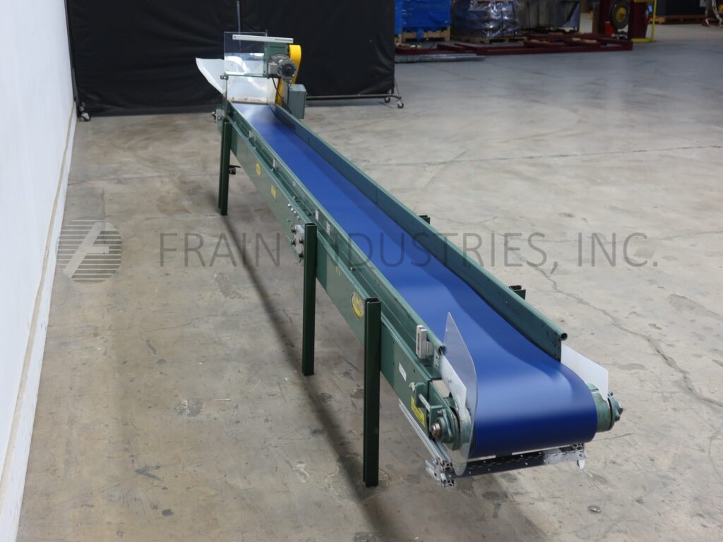 12" wide x 17' long, Hytrol conveyor belt, 1/2 HP drive - Image 2