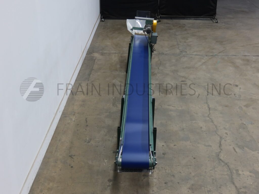 12" wide x 17' long, Hytrol conveyor belt, 1/2 HP drive - Image 4