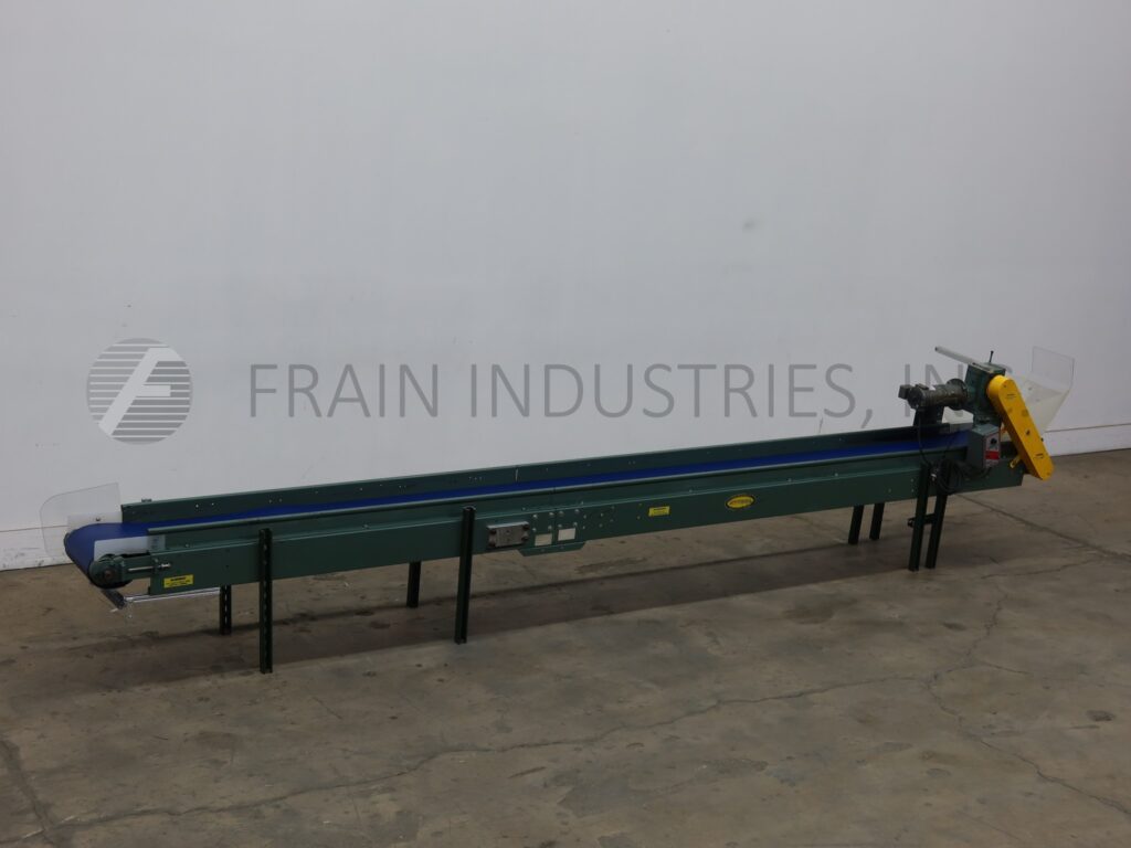 12" wide x 17' long, Hytrol conveyor belt, 1/2 HP drive - Image 5
