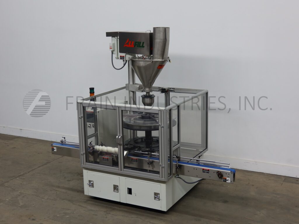 All-Fill #R, 24-pocket, rotary, continous motion, Stainless steel auger filler, 15-120 containers per minute - Image 5