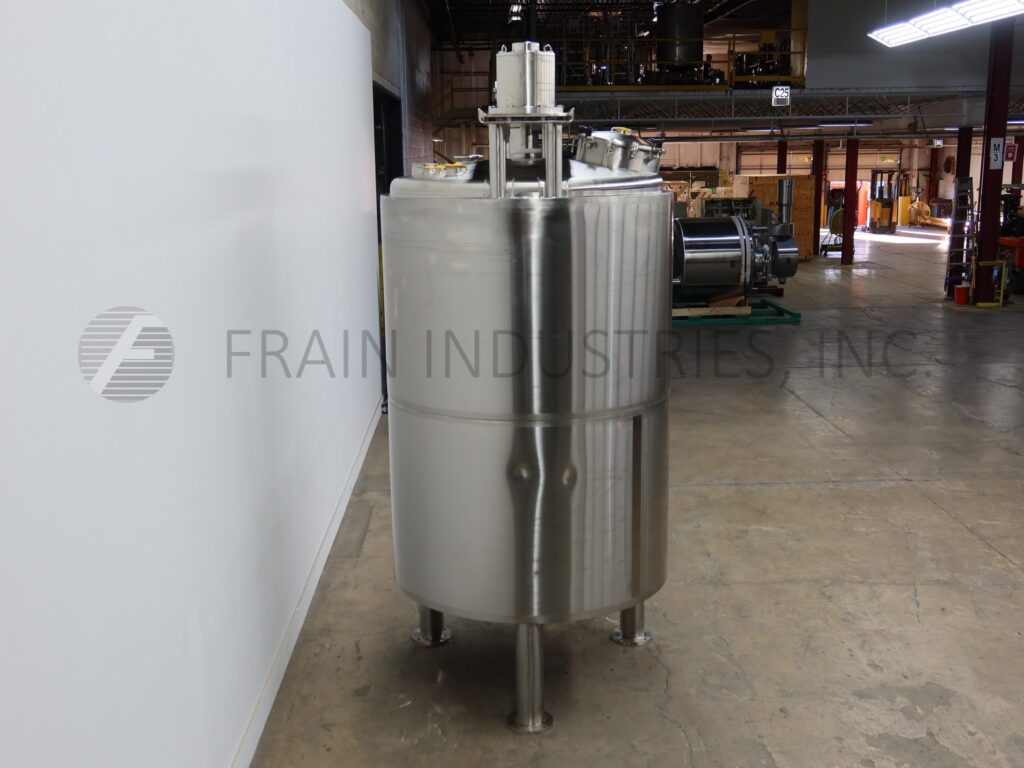 1056 gallon Lee #4000U75, 316 Stainless Steel jacketed & insulated process tank, 100 psi, 66" dia. x 94-1/2" - Image 4