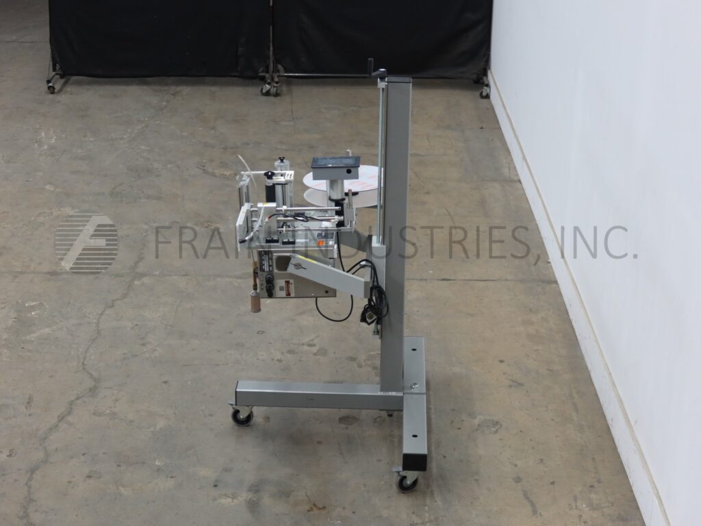 Label-Aire #3114TS-1500, 7" x16" right hand 1-10" ST pressure sensitive, tamp spot labeler, 600-1500 linear - Image 4