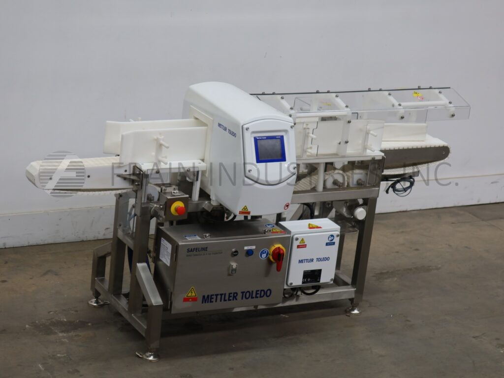 Mettler Toledo Mettler #R-Series, automatic, in line conveyor through metal detector - Image 1