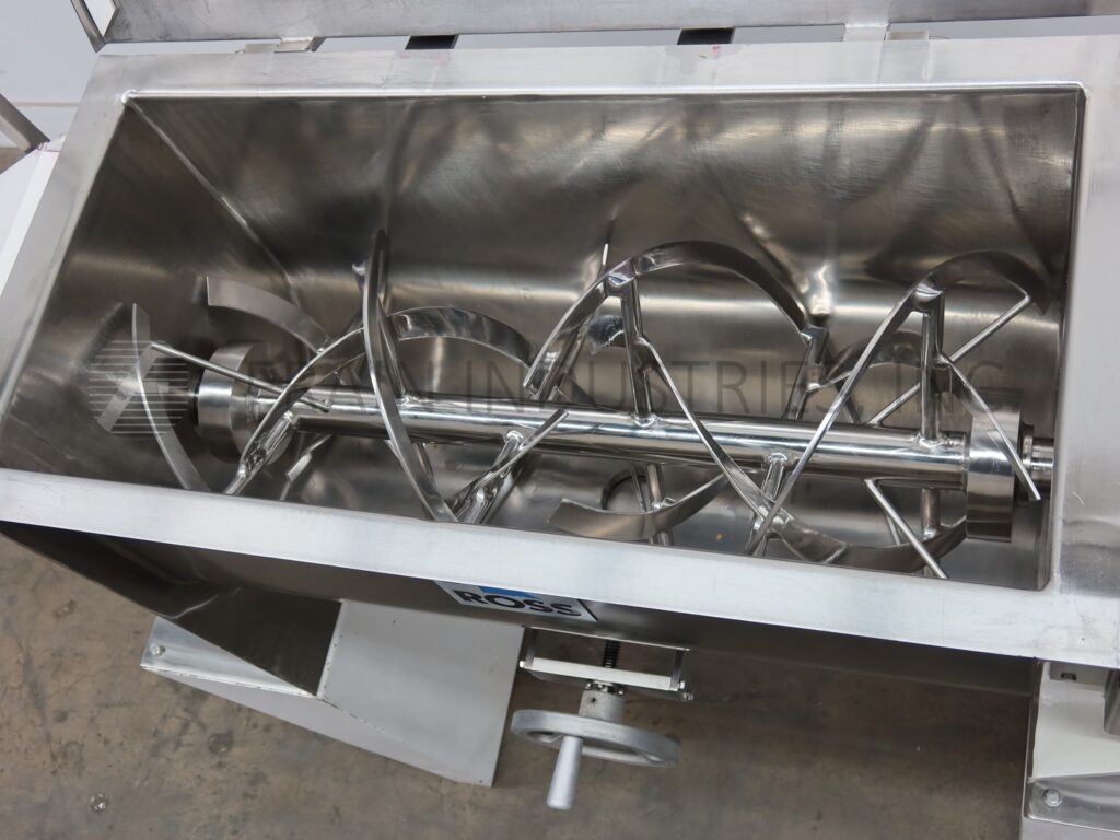5 cu.ft. Ross #42N-05S, double ribbon mixer, 316 Stainless Steel contact parts, 38" length, 17" width, 21" - Image 2
