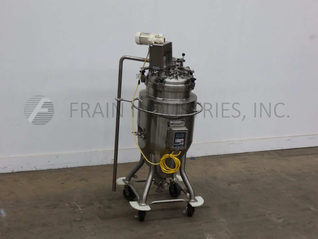 26.4 gallon Abec / Abec Technologies, 100 liter 316L S.S insulated, internal vacuum pressur tank, 18" dia. x - Image 1