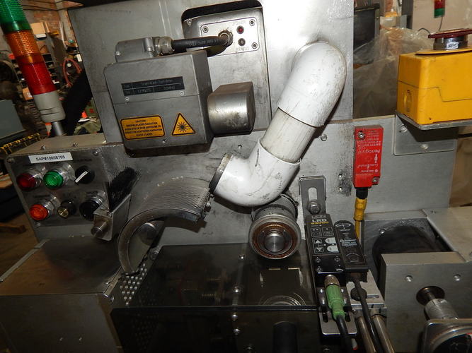 Label-Aire #ASDU-RH-2"-FSTN-LPBox, Labeling Machine, 20" UNWD, 30 watt Laser, 2017 - Image 3