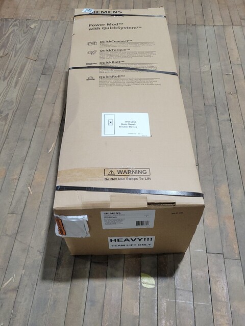 600 Amps, Siemens, WB1600C, Service Entrance Breaker Module, 1-phase, 3-Wire, 240 V - Image 3