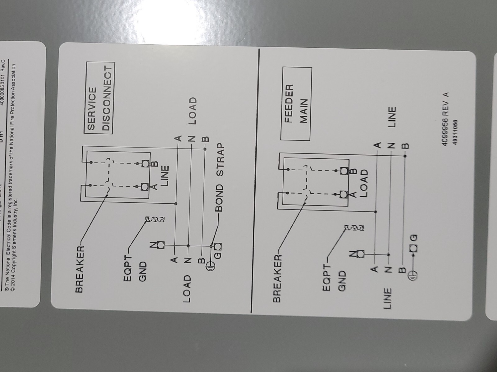 600 Amps, Siemens, WB1600C, Service Entrance Breaker Module, 1-phase, 3-Wire, 240 V - Image 7