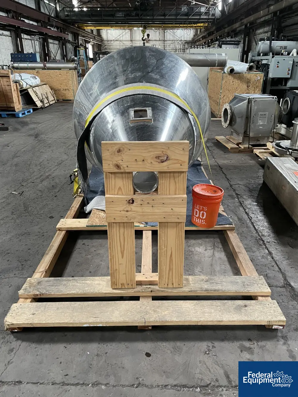 GEA Niro #PSD4, Sanitary Spray Drying System, Stainless Steel, 96" diameter x 102" straight side Dryer, 105" - Image 8