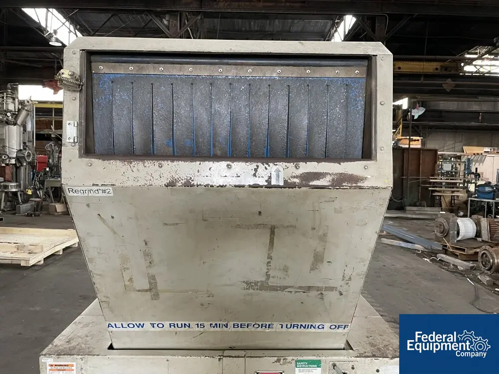 16" x 28" Cumberland #16X28, Granulator, 3-Blade Open Rotor, 20 HP, 208 V, 2002 - Image 6