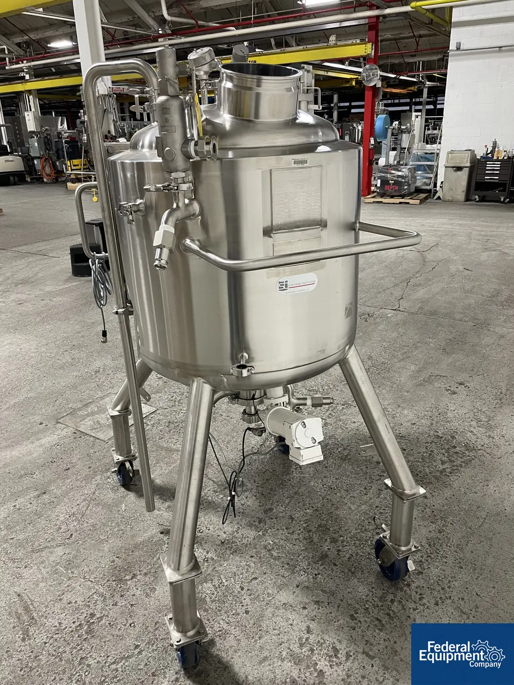 31.7 gallon Stainless Technology, Reactor, Stainless Steel, 24" diameter x 22" straight side, 50 psi/FV - Image 6
