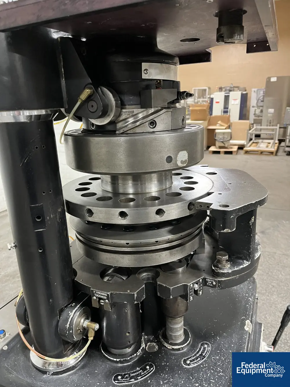 6.5 Ton Manesty #Betapress, Rotary Tablet Press, 16-Station, 90k TPH, 5/8" max tablet diameter, 11/16" max - Image 7